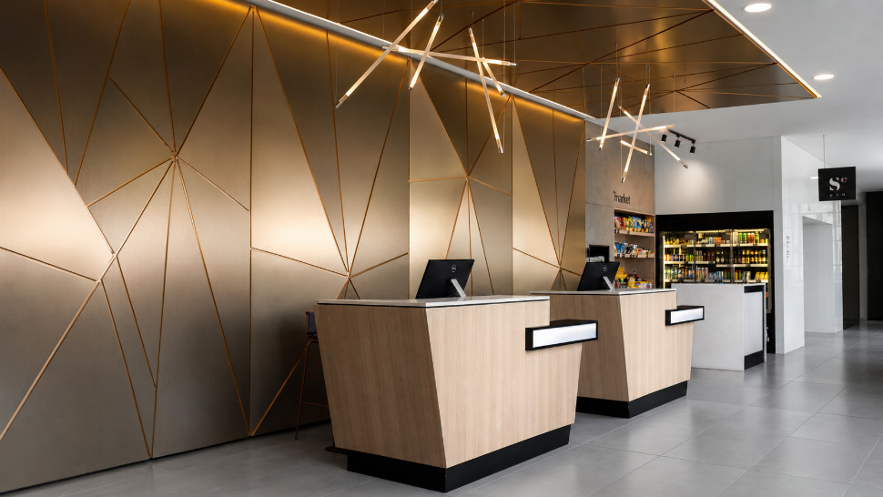 Interior of Courtyard by Marriott Vilnius City Center