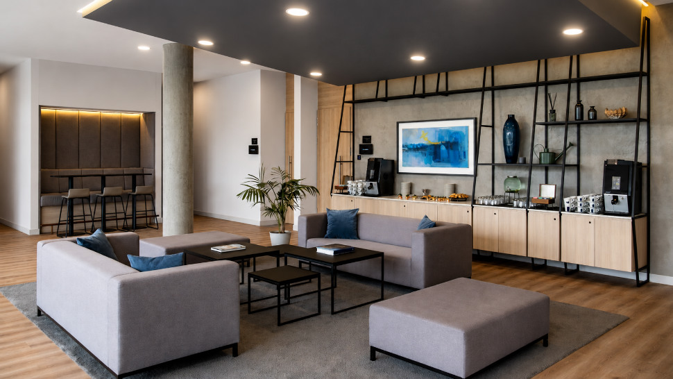 Meeting and public spaces at Courtyard by Marriott Vilnius City Center