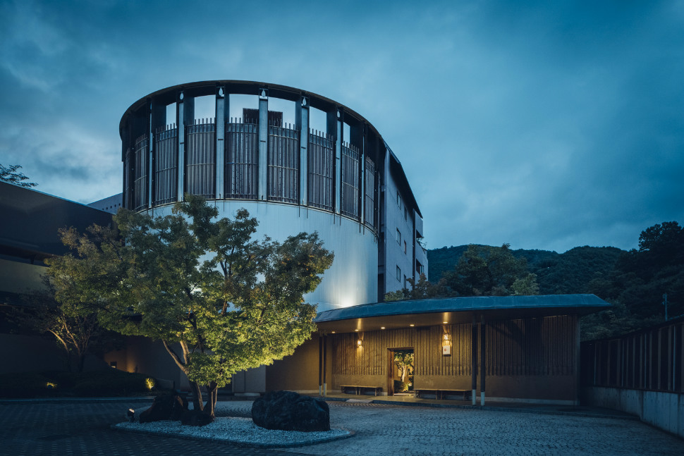 KAI Matsumoto exterior at Asama Onsen in Nagano, Japan