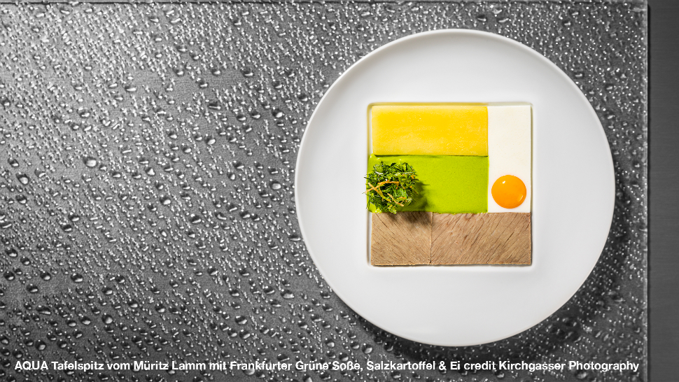Signature dish by Sven Elverfeld at Restaurant Aqua