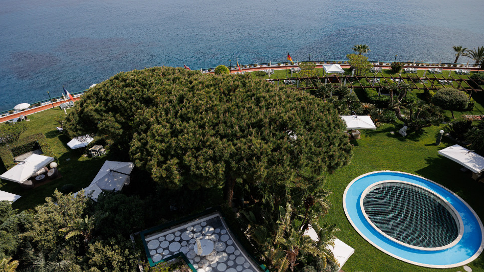 Mediterranean gardens at Grand Hotel del Mare Resort & Spa