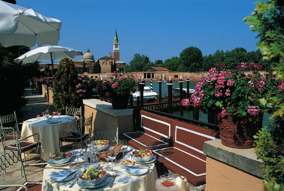 Exterior view of the Belmond Hotel Cipriani, Venice