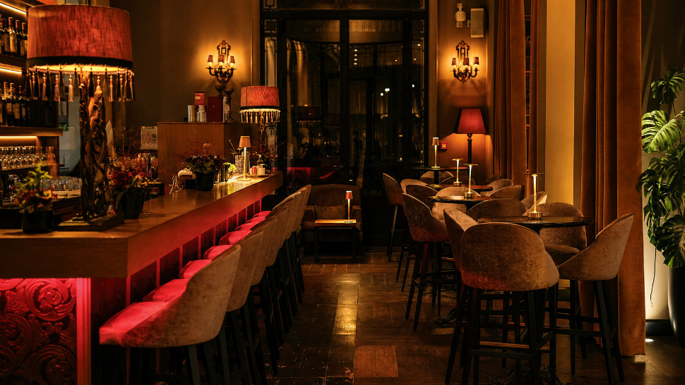 Bar and lounge at The Dominican Brussels