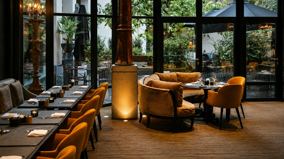 Restaurant lounge at The Dominican Brussels